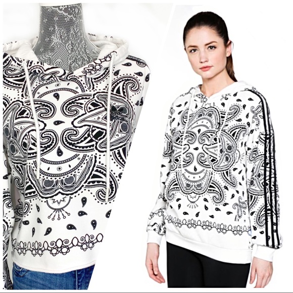 adidas paisley hoodie